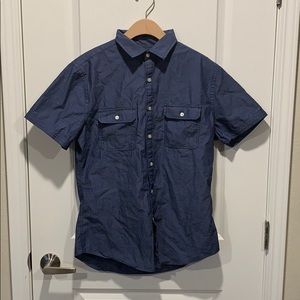 EXPRESS MENS MEDIUM BUTTON UP